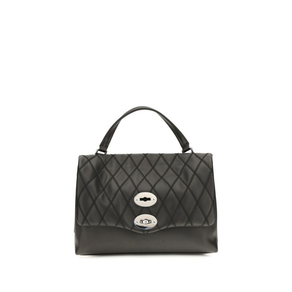 Zanellato Women Postina Tramè Leather Top Handle Bag